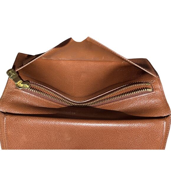 Louis Vuitton Monogram Porte Trésor International Wallet Brown Canvas - Picture 8 of 16